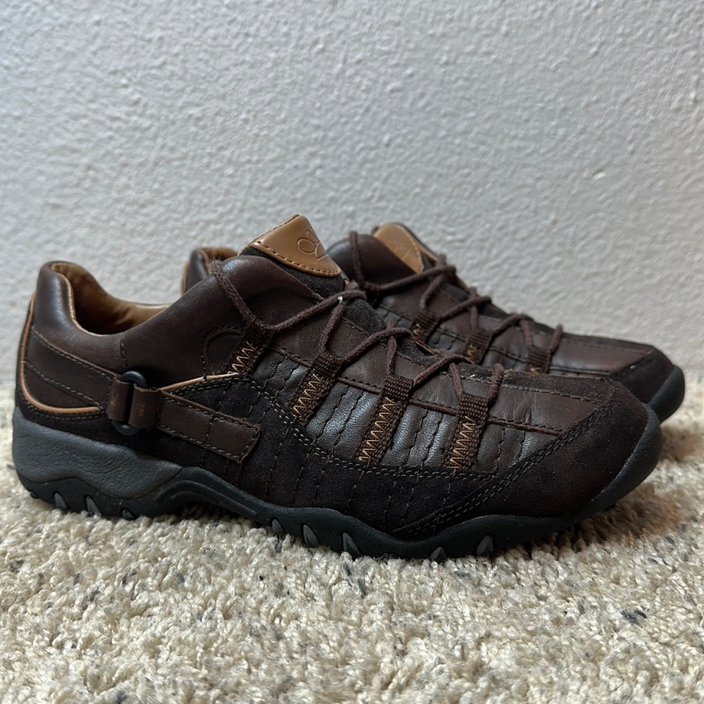 Spring Step Leather Lace Up Athletic Oxford Shoe size